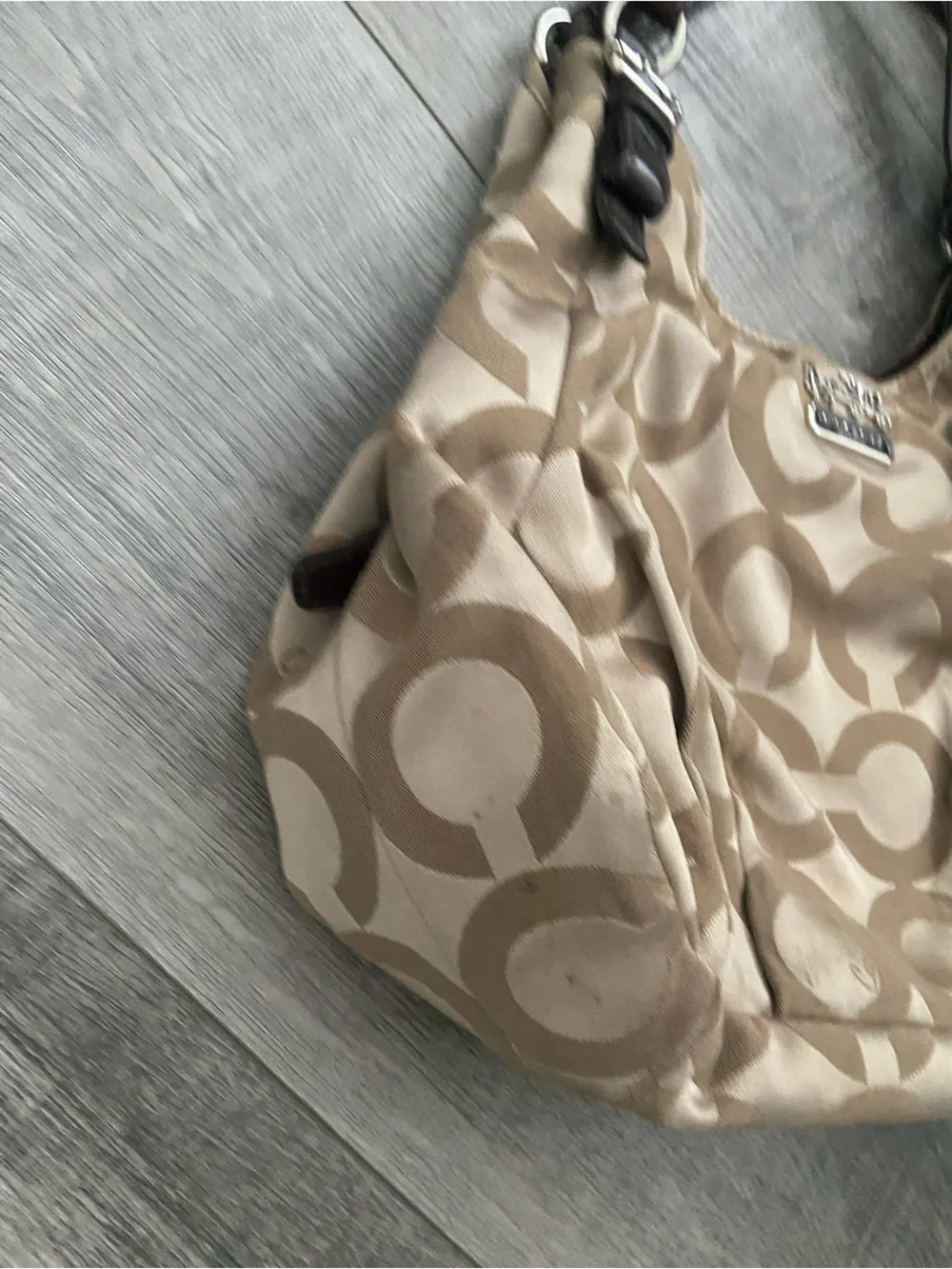 Coach bag signature